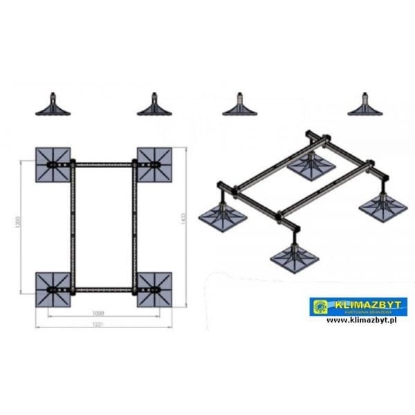 Zestaw ramowy FRAME-Foot /podstawa