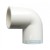 PVC kolano 90 st dwumufowe