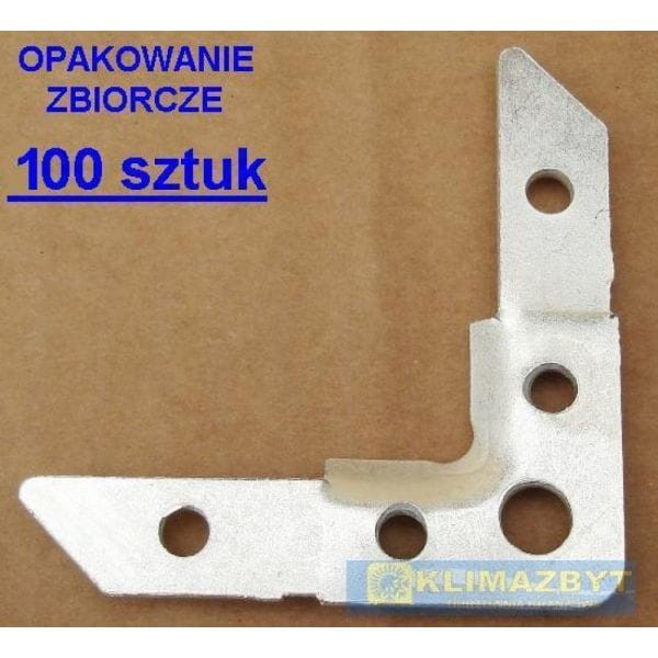 Narożnik do kanału 20 - 100sztuk