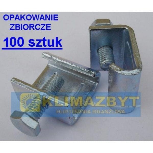 Zacisk kanału wentylacyjnego - 100 szt