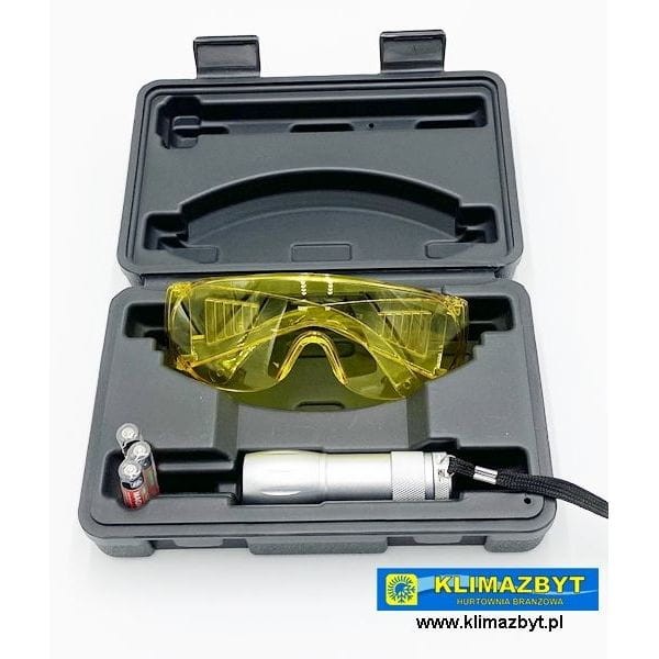 Lampa + okulary UV