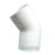 PVC kolano 45 st dwumufowe