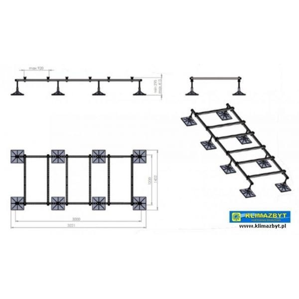 Zestaw ramowy FRAME-Foot /podstawa