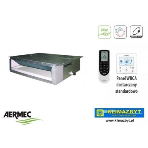 Aermec - jednostka wewnętrzna kanałowa do systemu multisplit MLG250D